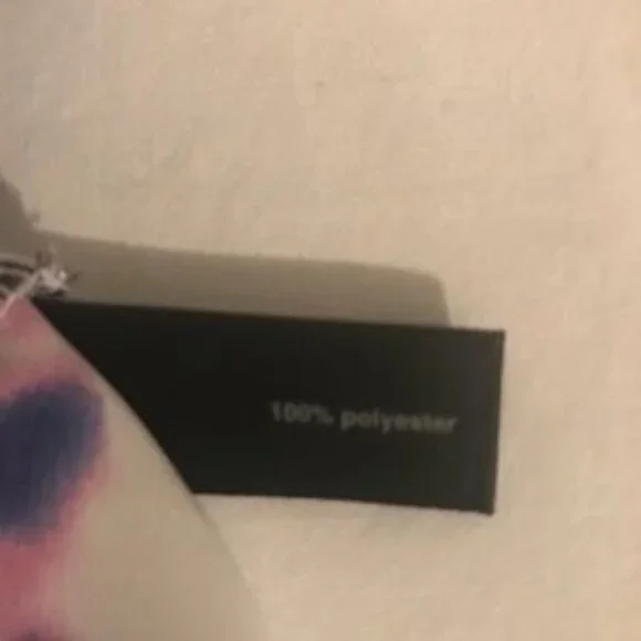 Forenza multi color semi sheer sleeveless top - Picture 6 of 6